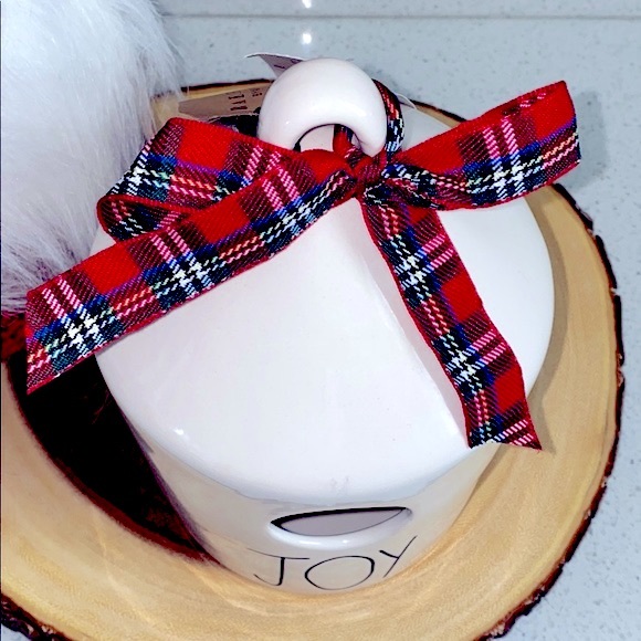 ❗️RAE DUNN JOY / MISTLETOE DUAL SIDED FARMHOUSE CHRISTMAS HOLIDAY DOME BIRDHOUSE - Picture 5 of 5